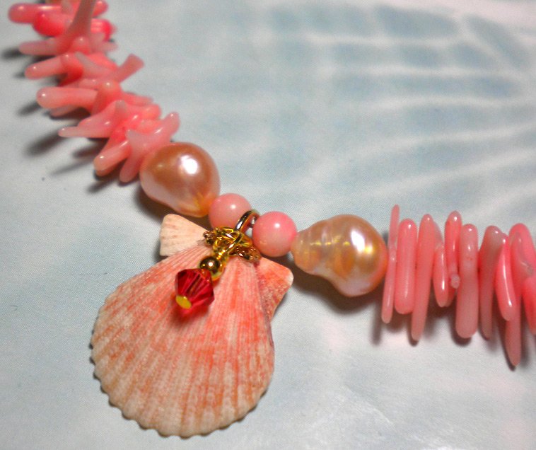 Seashell jewelry