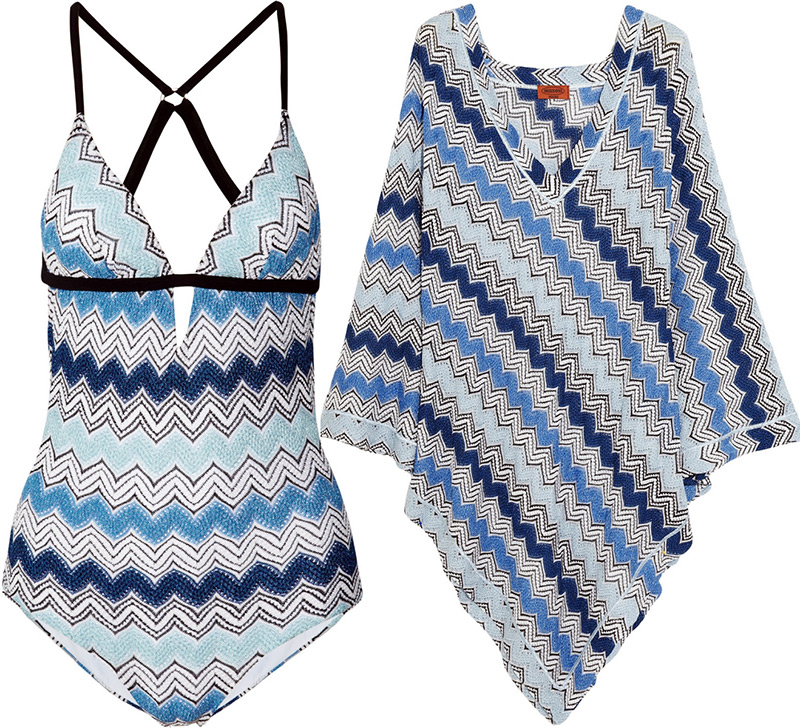 Missoni swimsuit and tunic