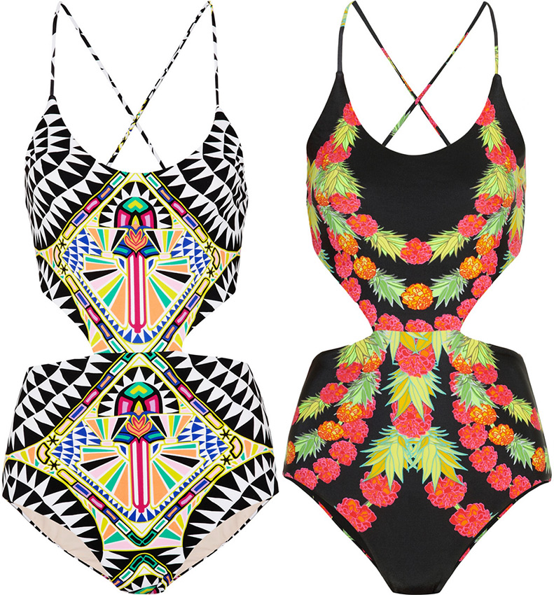 Fashionable one-piece swimwear 2024