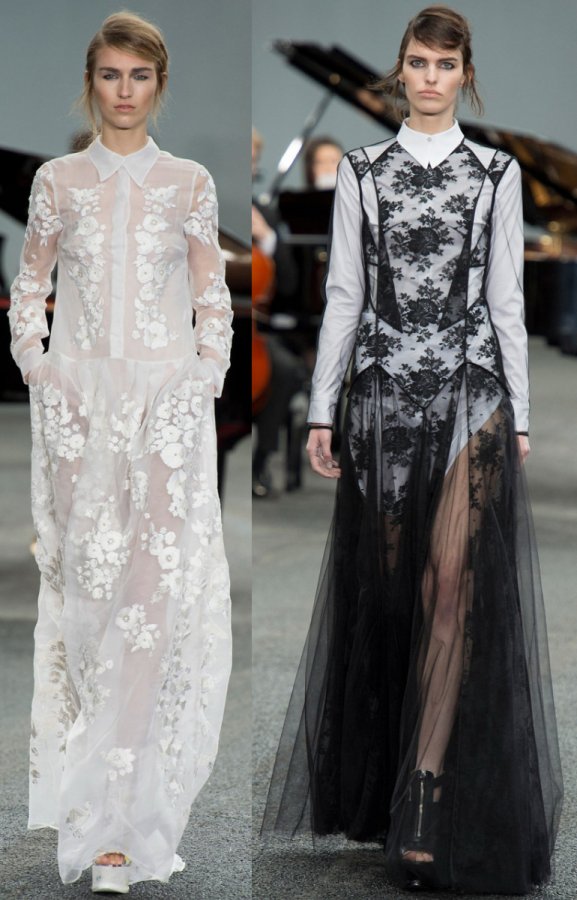 Collar Dresses by Erdem