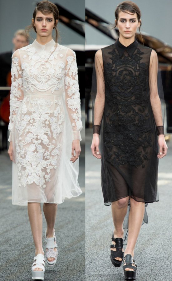 Collar Dresses by Erdem