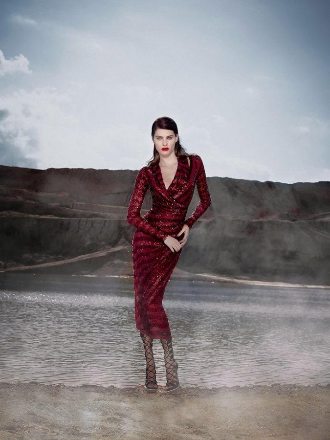 Isabeli Fontana for Tufi Duek Fall 2024