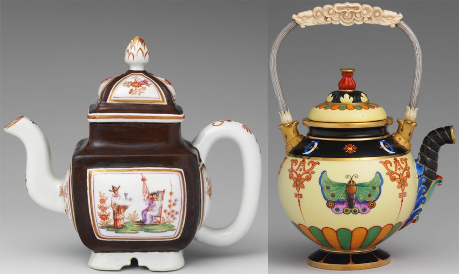 Chinoiserie porcelain