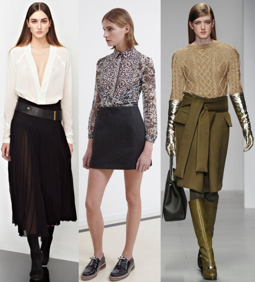 Fashionable skirts fall and winter 2024-2025