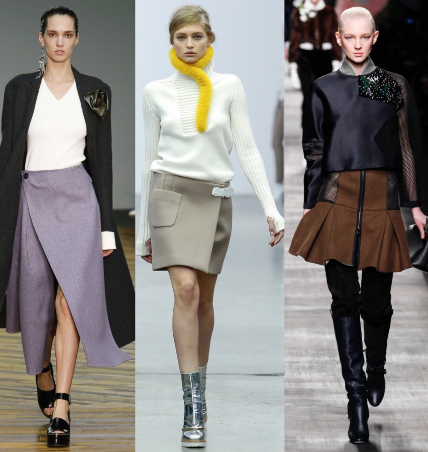 Fashionable skirts fall and winter 2024-2025