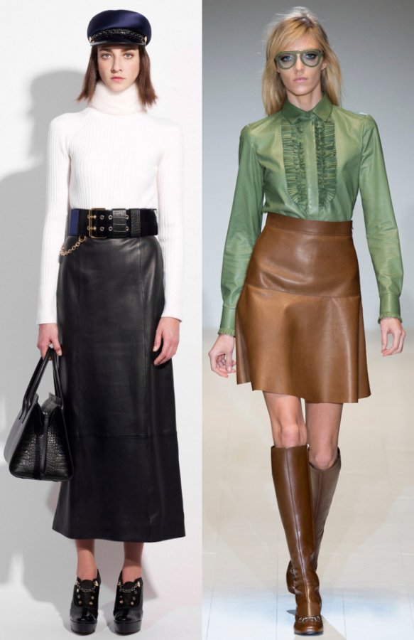 Fashionable skirts fall winter 2024-2025