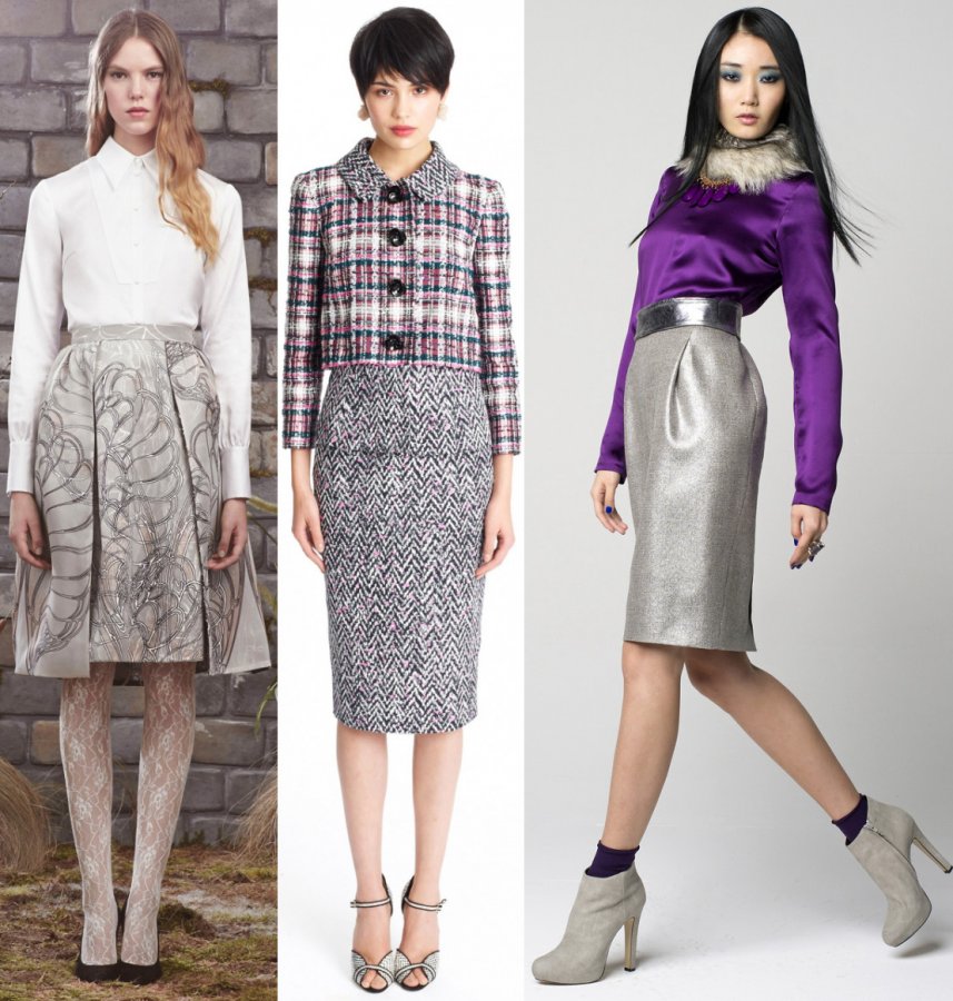 Fashionable skirts fall winter 2024-2025