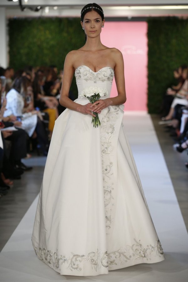 Wedding dress Oscar de la Renta 2024