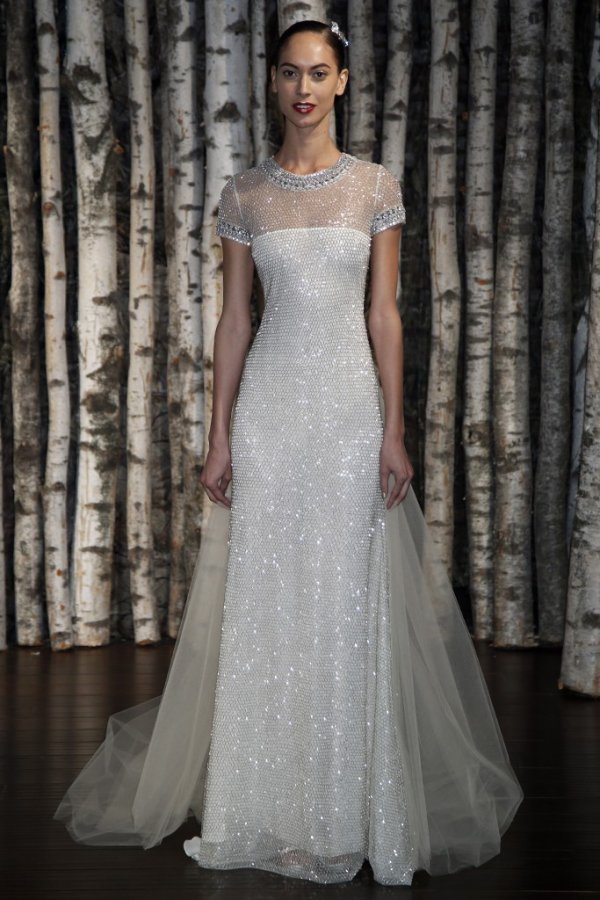 Sparkly wedding dress 2024