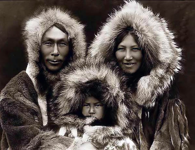 Eskimo family