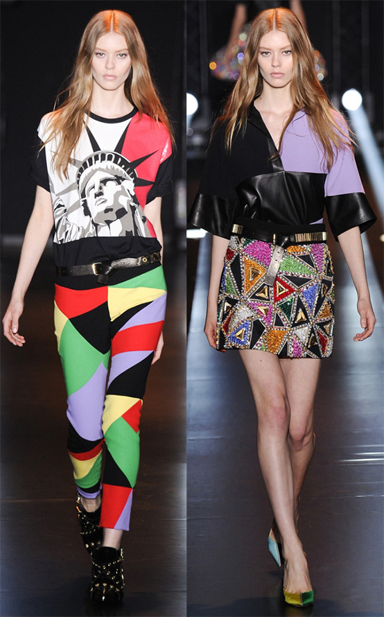 Vivid looks from the Fausto Puglisi collection