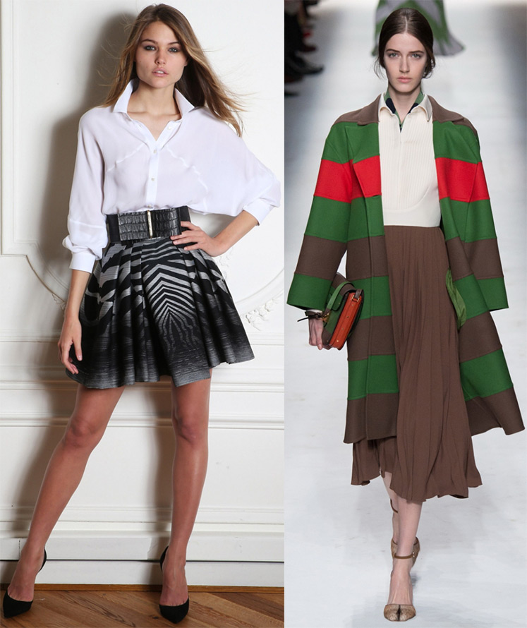 Pleated skirts 2024-2025