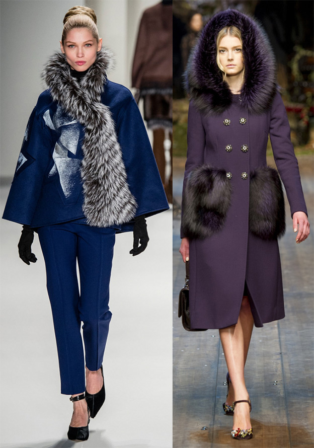 Fashionable coats from collections 14-15