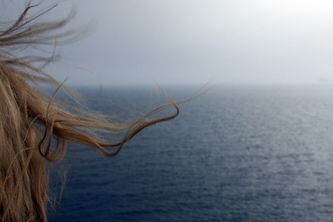 Hair after the sea