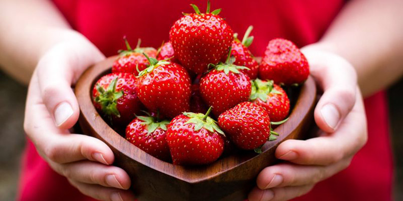 Strawberry masks