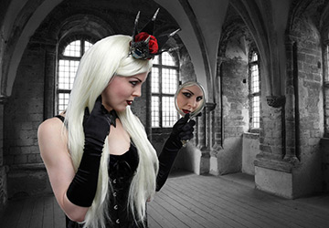 Medieval Hairstyles - Gothic