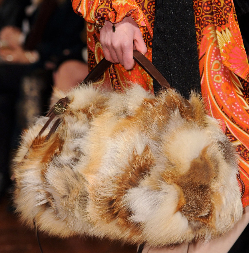 Fur bag fall-winter 2024-2025