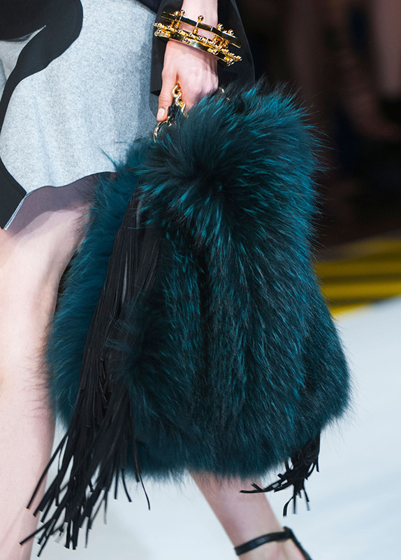 Fur bag fall-winter 2024-2025