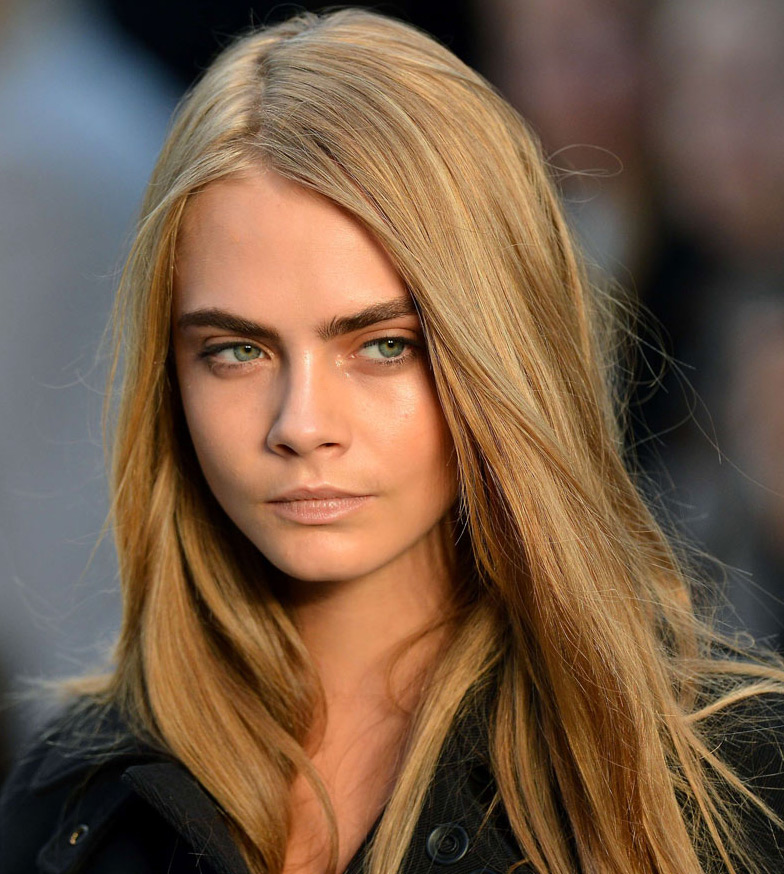 Cara Delevingne's bushy eyebrows