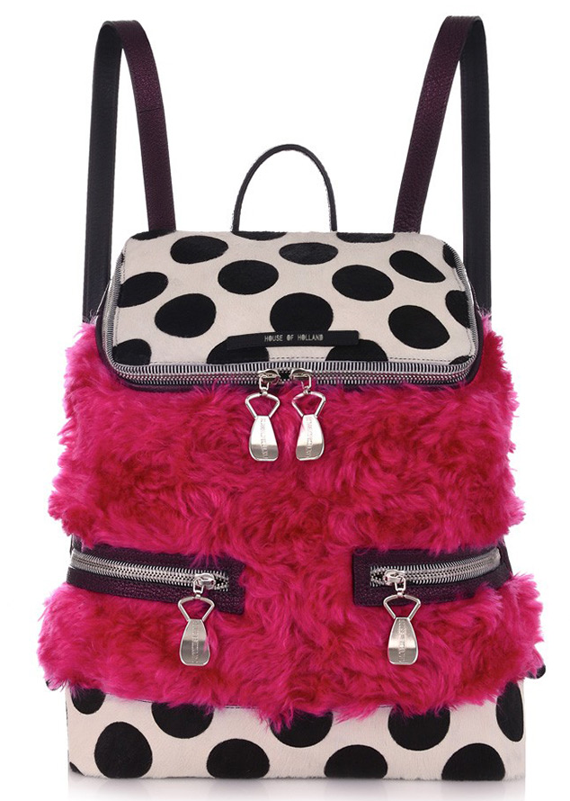 Bright backpack for girls