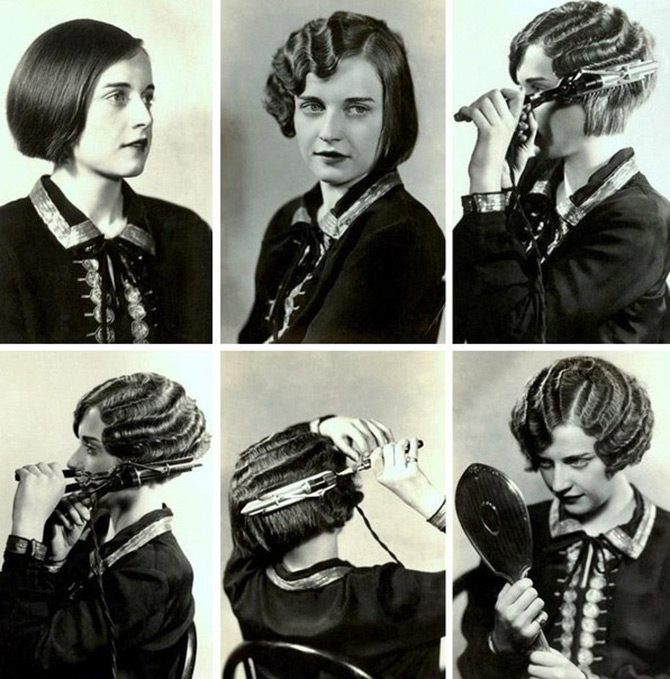 Hair curling - 20s