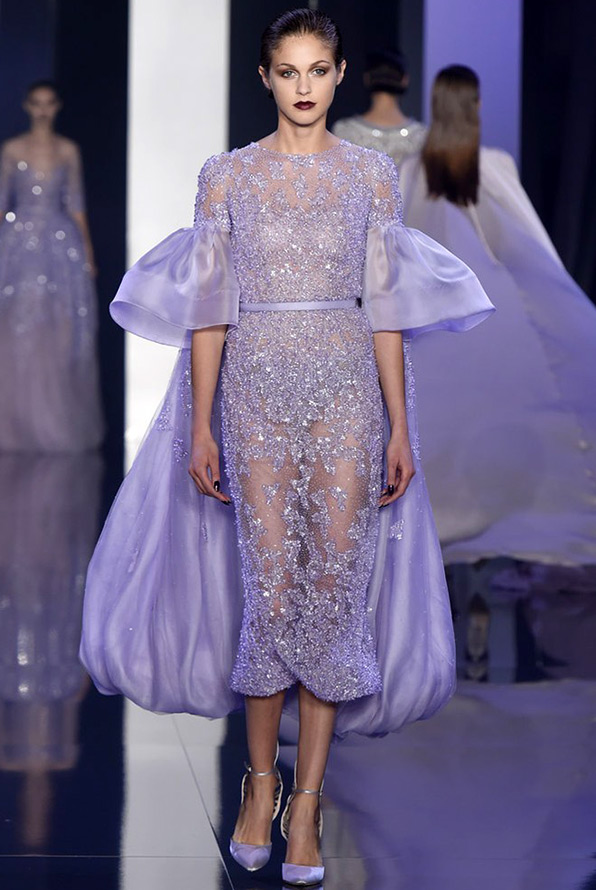 Ralph & Russo lilac dress