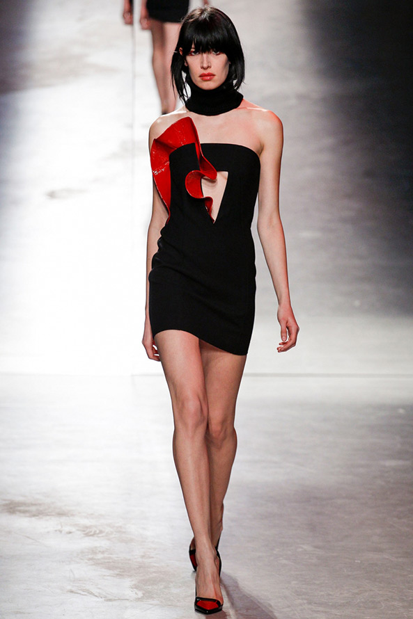 Red and black dresses 14-15