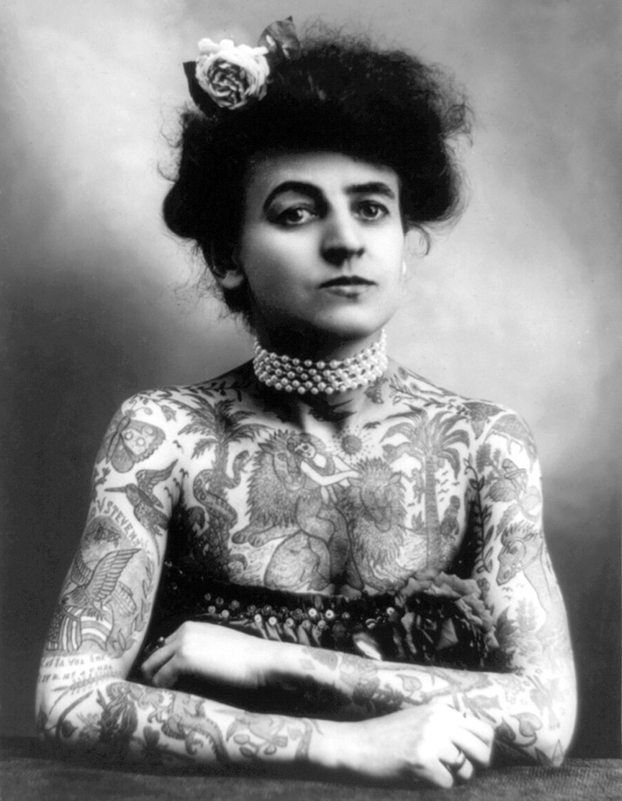 Tattoos - vintage photo