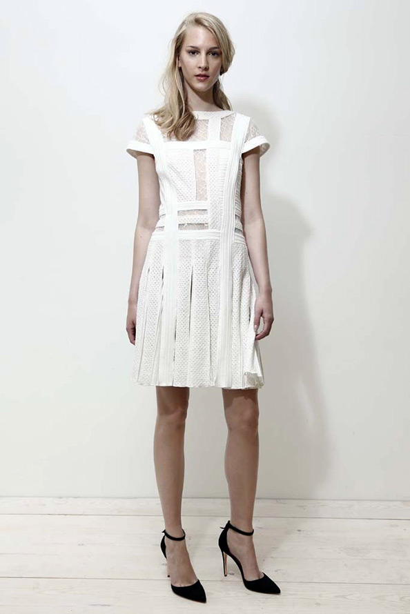 Tadashi Shoji White Dress