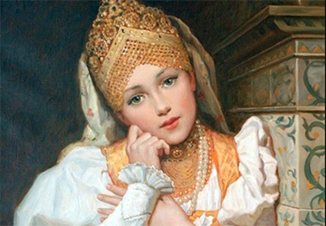 Russian princesses - paintings