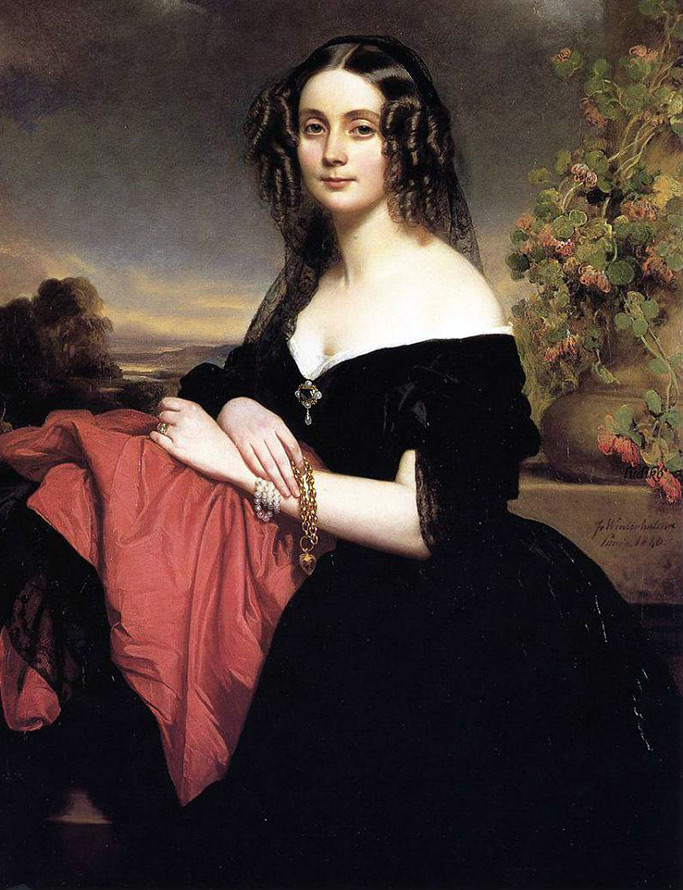 painting by artist Winterhalter