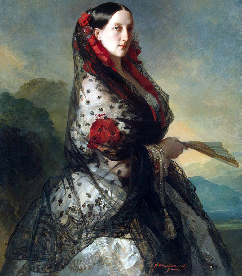 painting by artist Winterhalter