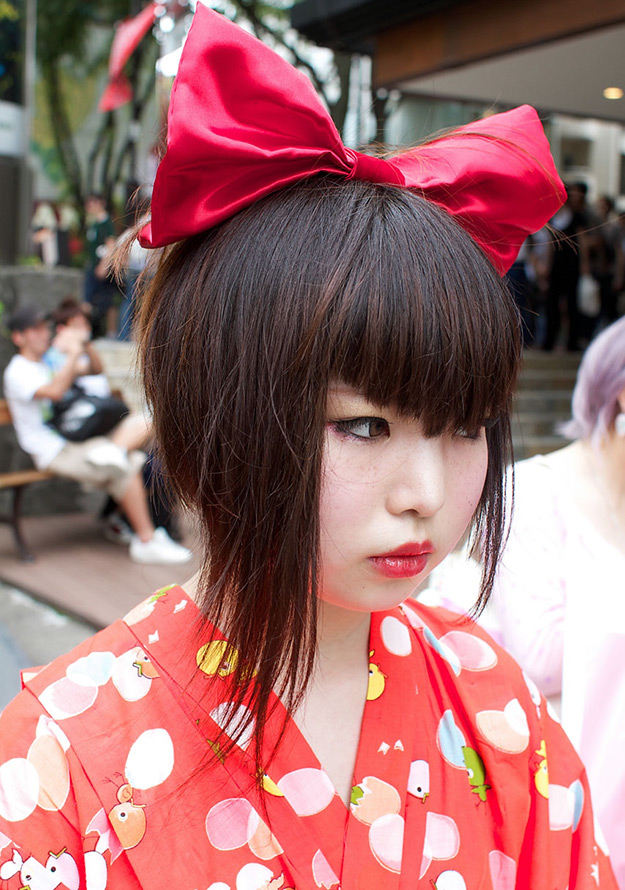 Japanese girl - hairstyle