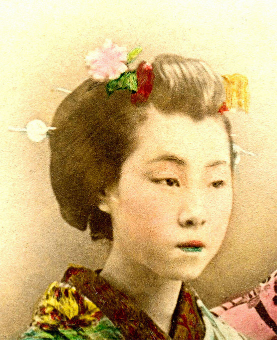 Geisha hairstyle