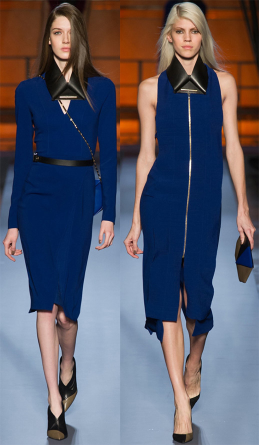 Blue dresses fall-winter 2024-2025, photo