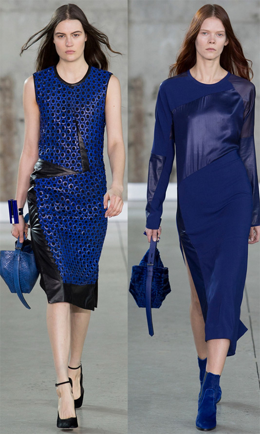 Blue dresses fall-winter 2024-2025, photo