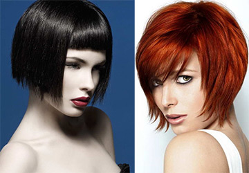 Trendy short haircuts