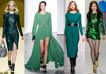 Green dresses 2024-2025