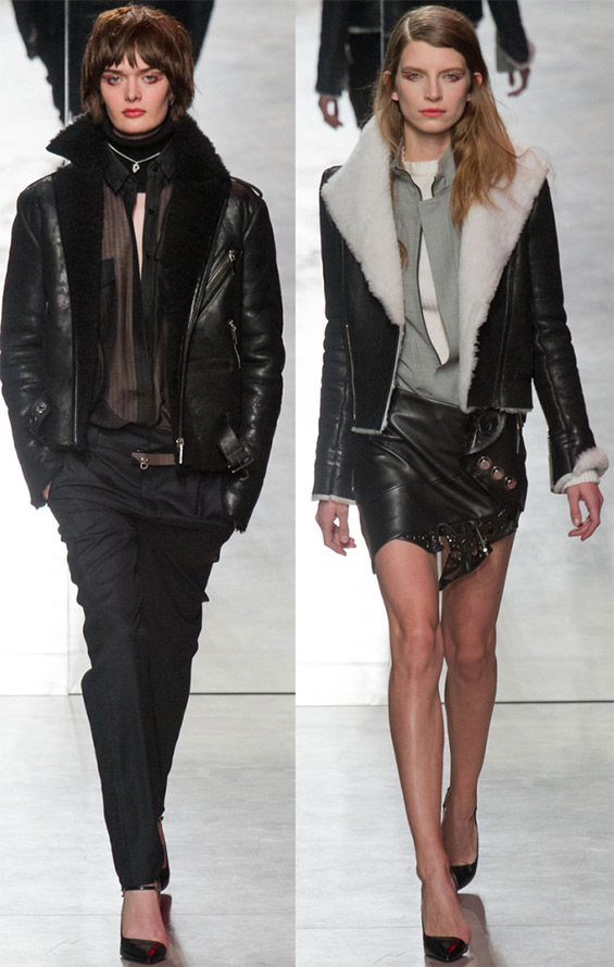 Sheepskin coats fall-winter 2024-2025, photo