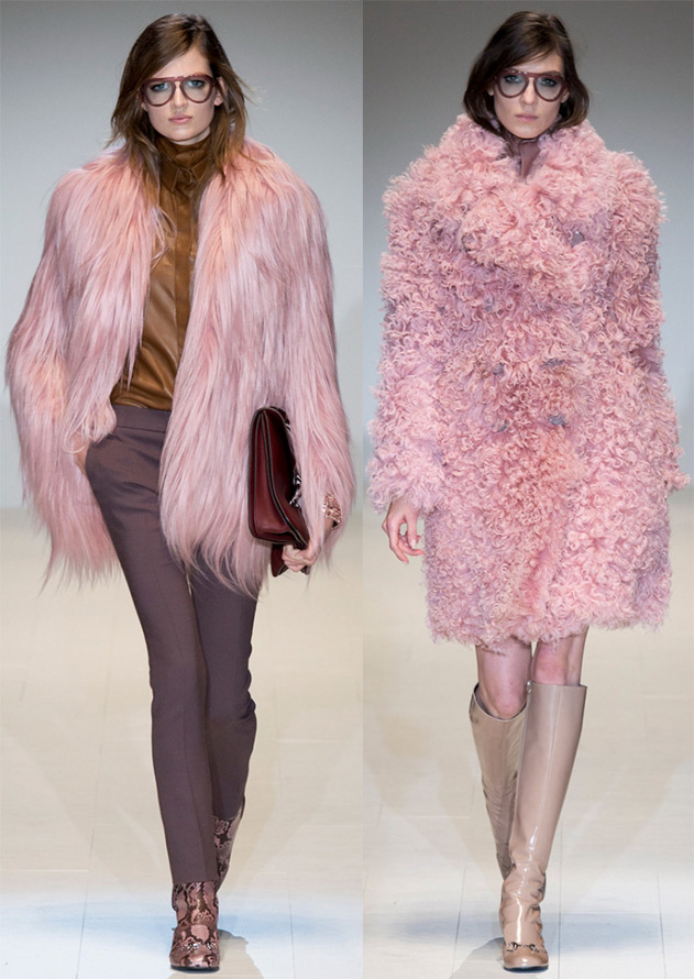 Gucci women's fur coats