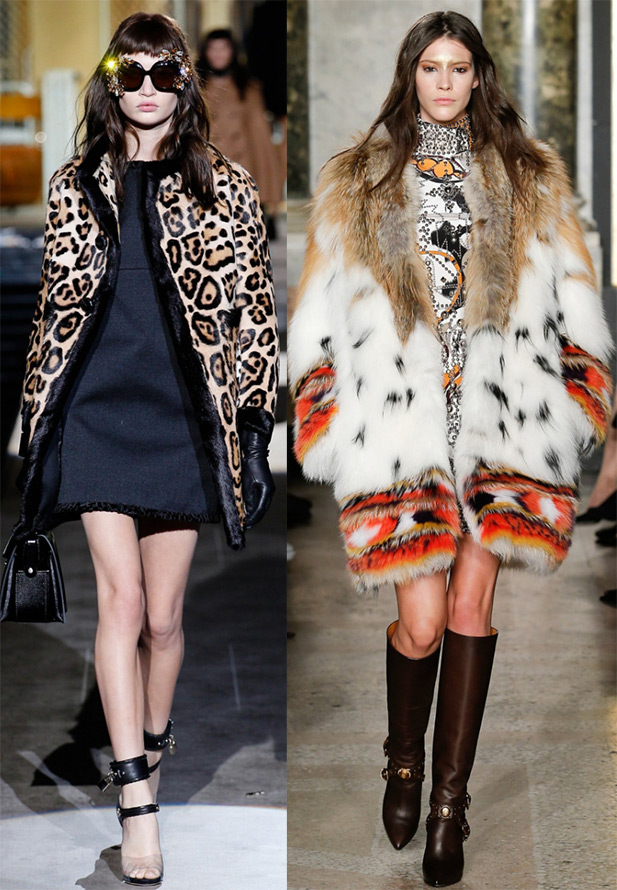 Fur coats fall-winter 2024-2025, photo