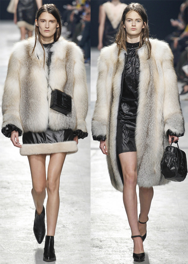 Christopher Kane Fur Coats