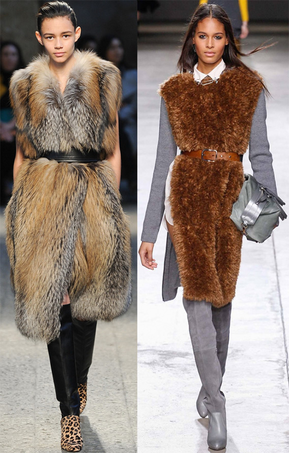 Fur vests 2024-2025