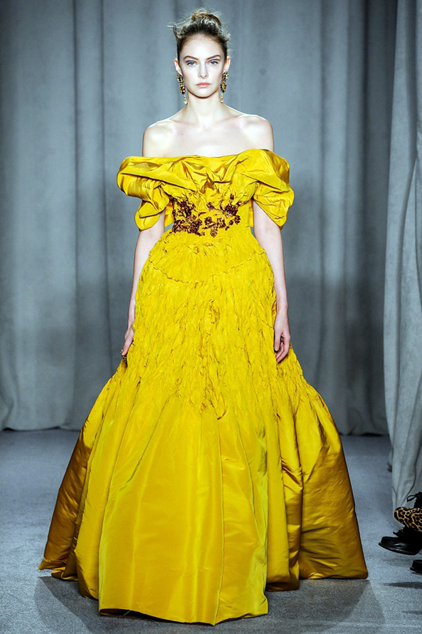 Marchesa dress fall winter