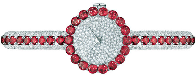 La D de Dior Pr? Cieuse diamond watch