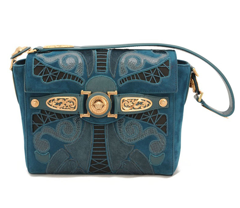 Blue Versace Bag