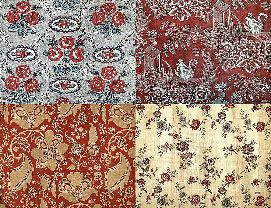 Vintage fabrics - chintz