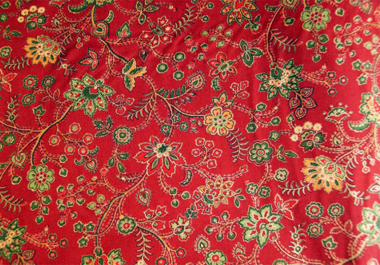 Vintage chintz fabric