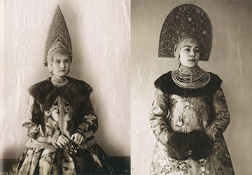 Vintage photos of Russian beauties