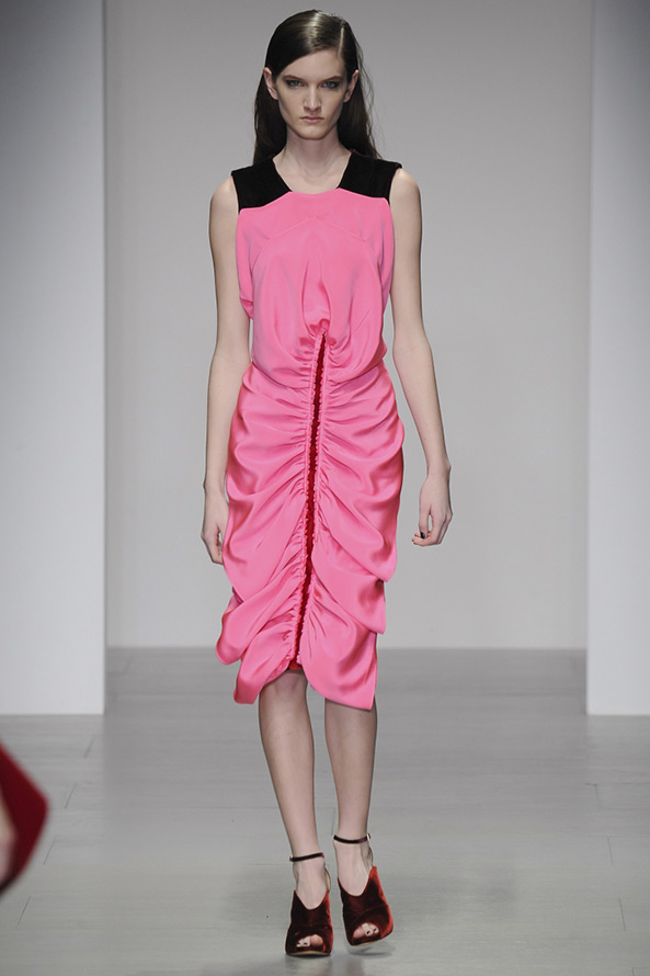 Pink dress fall-winter 14-15